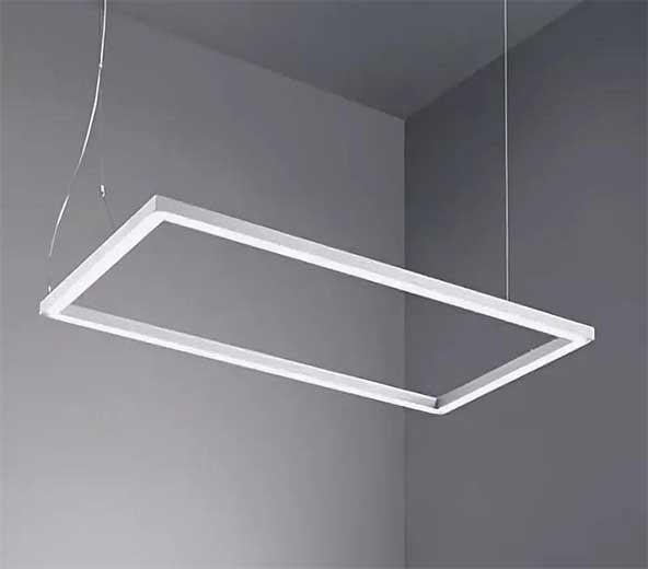 square linear light