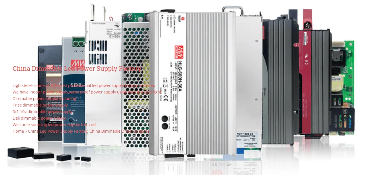 Different types of LED power supplies explained in this buying guide