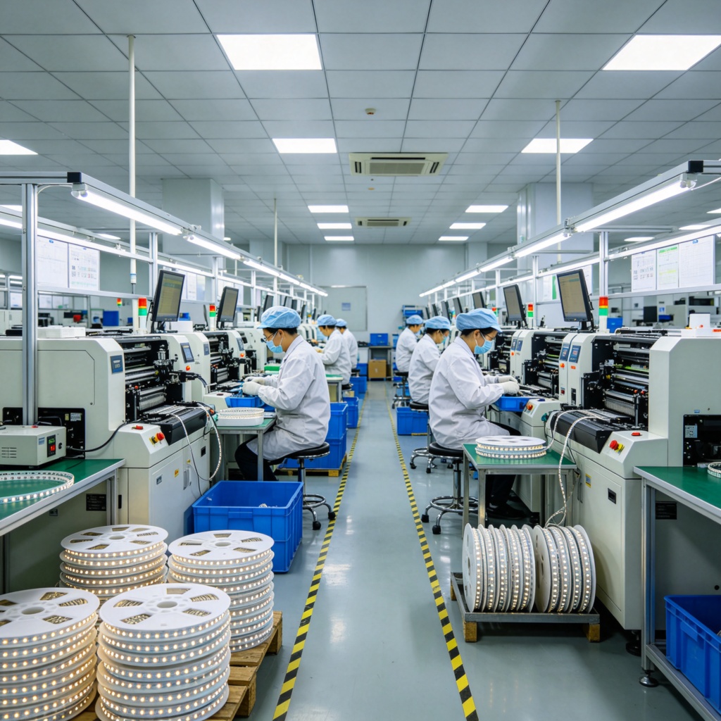 LED strip light factory in China