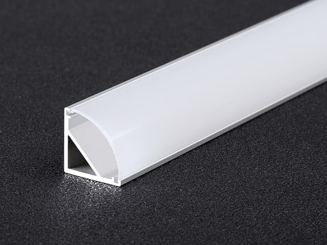Stair corner LED channel