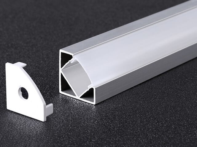Commercial corner LED channel