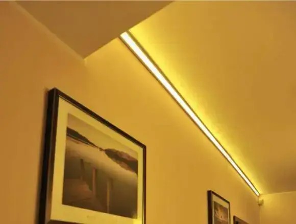Corner LED aluminum channel for LED strip lights