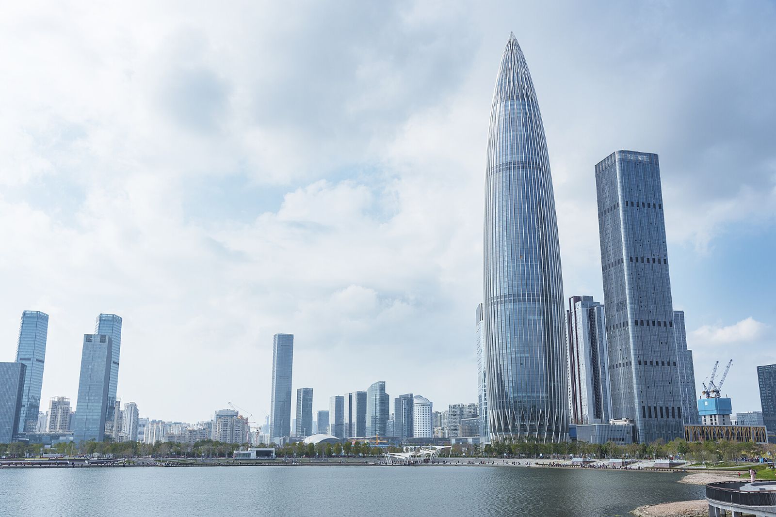 Shenzhen skyline, China’s LED innovation hub