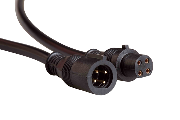 3-pin industrial screw connector for LED power